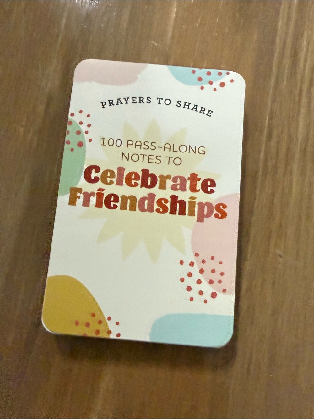 Altar'd State Pastel Prayer Pass-Along Notes Tin - Mint, Blush, Mustard, Sky